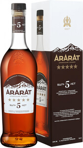 Konyak Ararat 5 Stars V Podarochnoj Korobke 0 5 L Kupit Konyak Ararat 5 Zvezd V Podarochnoj Upakovke 500 Ml Cena 1057 Rub V Winestyle