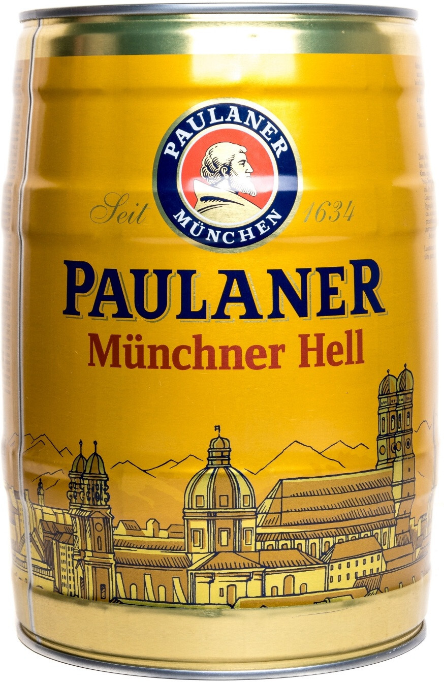 Beer Paulaner Original Munchner Hell Mini Keg 5000 Ml Paulaner