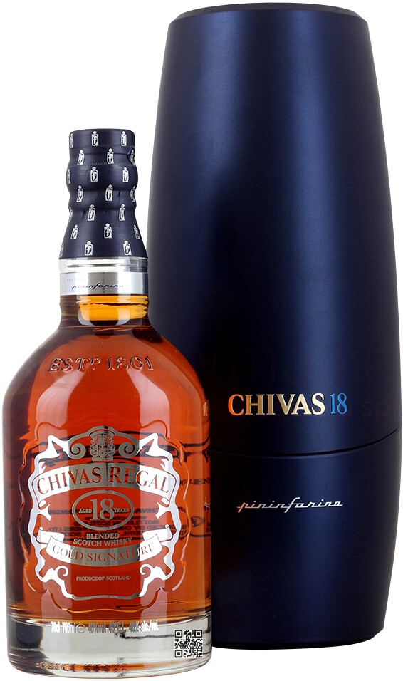 Whisky Chivas Regal 18 years old, gift box Pininfarina, 0